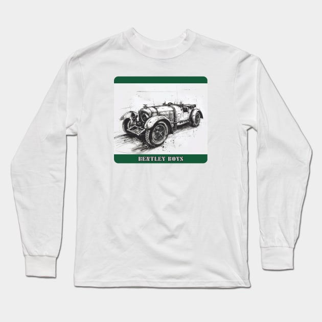 Bentley Boys Long Sleeve T-Shirt by baseCompass